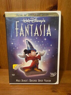 Disney Fantasia 60th Anniversary Edition DVD Walt Disney Original Uncut Version